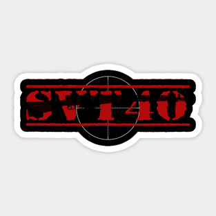 SVT40 Rifle Sticker